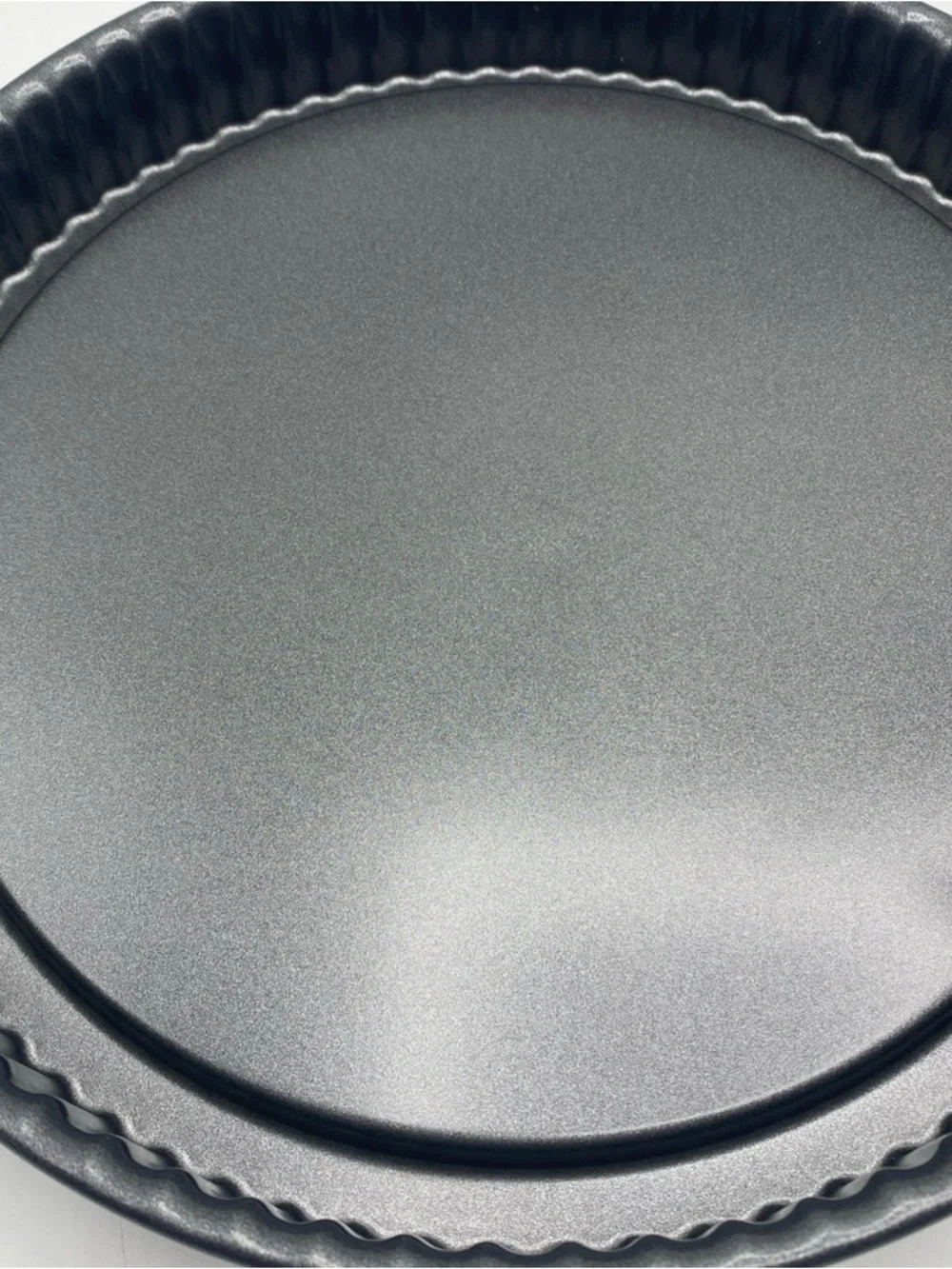Pampered Chef Torte Pan Set 1706 10 Inch W/Fluted Sides